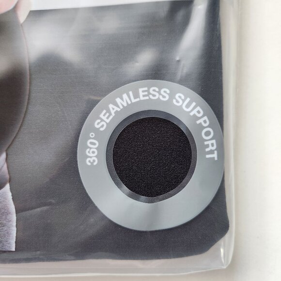 Time And Tru Maternity Black Tank Top Size M Seamless Support Soft & Comfortable - Picture 3 of 7